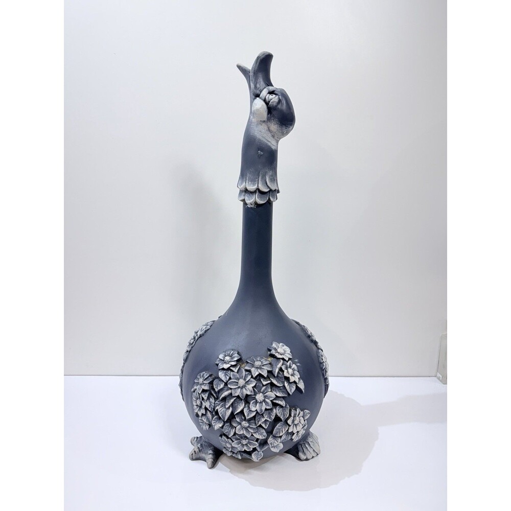 UNIVERSAL STATUARY Vinyl Duck Coin Bank 27" 1980 001 Vintage Goose RARE ✅📸📝